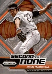 2023 Panini Prizm Second to None Juan Marichal #SN13 card
