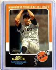 2024 Topps Heritage 1975 Retires! Juan Marichal #75R-15 card