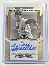 2024 Topps Tier One Talent Autographs Juan Marichal #T1TA-JM card