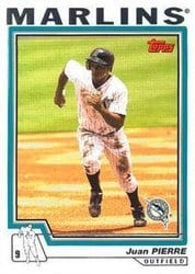 2004 Topps Base Set Juan Pierre #26 card
