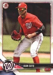 2018 Bowman Prospects Juan Soto #BP52 card