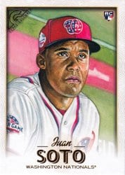 2018 Topps Gallery Base Set Juan Soto #126 card