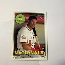 2018 Topps Heritage Juan Soto #502 card
