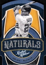 2019 Panini Leather & Lumber Naturals Juan Soto #N-15 card