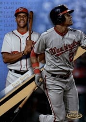 2019 Topps Gold Label Base Set Juan Soto #66 card