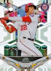 2019 Topps High Tek Base Set Juan Soto #110 card