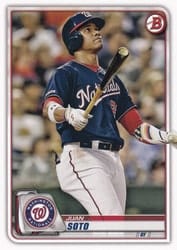 2020 Bowman Base Set Juan Soto #10 card