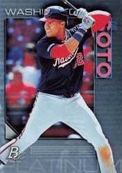 2020 Bowman Platinum Base Set Juan Soto #83 card