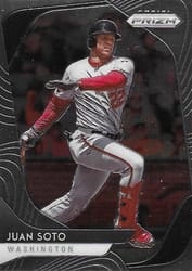 2020 Panini Prizm Base Set Juan Soto #47 card