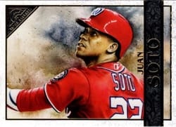 2020 Topps Gallery Base Set Juan Soto #4 card