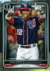 2020 Topps Tribute Base Set Juan Soto #60 card
