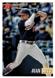 2021 Bowman Heritage Base Set Juan Soto #11 card