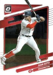 2021 Donruss Optic Base Set Juan Soto #191 card
