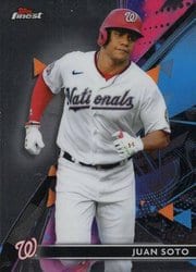 2021 Finest Base Set Juan Soto #7 card