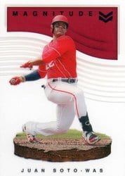 2021 Panini Chronicles Magnitude Juan Soto #50 card