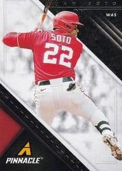 2021 Panini Chronicles Pinnacle Juan Soto #12 card