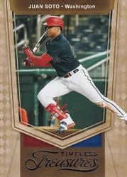 2021 Panini Chronicles Timeless Treasures Juan Soto #17 card