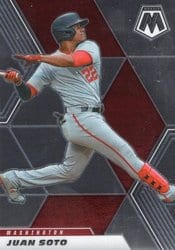 2021 Panini Mosaic Base Set Juan Soto #113 card