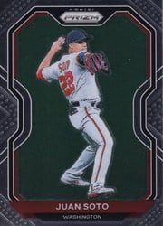 2021 Panini Prizm Base Set Juan Soto #203 card
