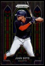 2021 Panini Prizm Stained Glass Juan Soto #SG-3 card