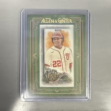 2021 Topps Allen & Ginter Juan Soto card