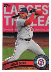 2021 Topps Archives Base Set Juan Soto #274 card