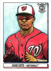 2021 Topps Big League Art of the Game Juan Soto #ATG-JS card