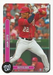 2021 Topps Brooklyn Collection Base Set Juan Soto #39 card