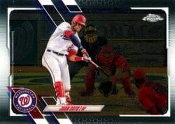 2021 Topps Chrome Base Set Juan Soto #150 card