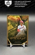 2021 Topps Gold Label Auric Framed Autographs Juan Soto #AFA-JS card