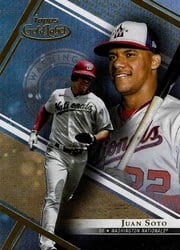 2021 Topps Gold Label Base Set Juan Soto #30 card