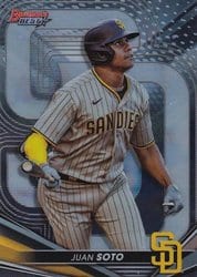2022 Bowman's Best Base Set Juan Soto #27 card