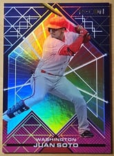 2022 Panini Chronicles Recon Autographs Juan Soto #17 card
