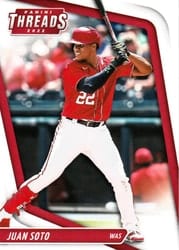 2022 Panini Chronicles Threads Juan Soto #20 card