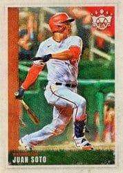 2022 Panini Diamond Kings Base Set Juan Soto #124 card