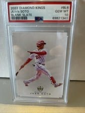 2022 Panini Diamond Kings Blank Slate Juan Soto #BL-6 card