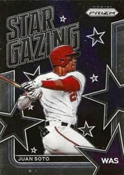 2022 Panini Prizm Star Gazing Juan Soto #SG-10 card