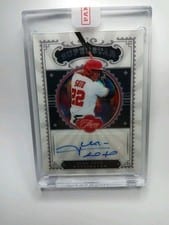 2022 Panini Three and Two Superstar Signatures Juan Soto #SS-JS