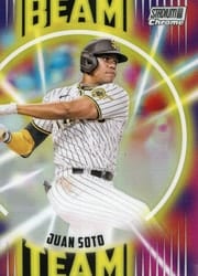 2022 Stadium Club Chrome Beam Team Juan Soto #BT-4 card
