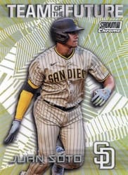 2022 Stadium Club Chrome Team of the Future Juan Soto #TOF-16 card
