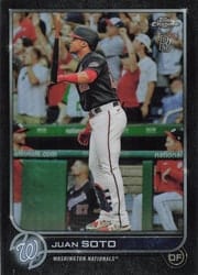 2022 Topps Chrome Ben Baller Edition Base Set Juan Soto #129 card