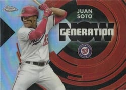 2022 Topps Chrome Update Generation Now Juan Soto #GNC-3 card