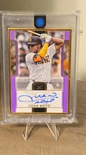 2022 Topps Definitive Collection Framed Autographs Juan Soto #DCFA-JS card