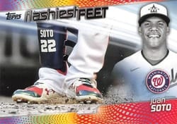 2022 Topps Flashiest Feet Juan Soto #FF-9 card