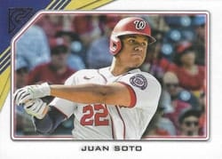 2022 Topps Gallery Base Set Juan Soto #101 card