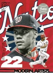 2022 Topps Gallery Modern Artists Juan Soto #MA-3 card
