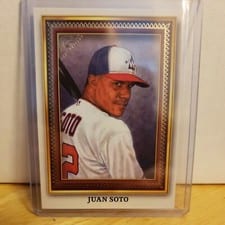 2022 Topps Gallery Portrait Gallery Autographs Juan Soto #PG-1 card