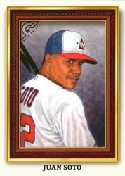 2022 Topps Gallery Portrait Gallery Juan Soto #PG-1 card