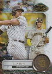 2022 Topps Gold Label Base Set Juan Soto #64 card