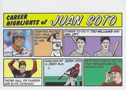 2022 Topps Heritage 1973 Topps Comics Juan Soto #73TC-3 card